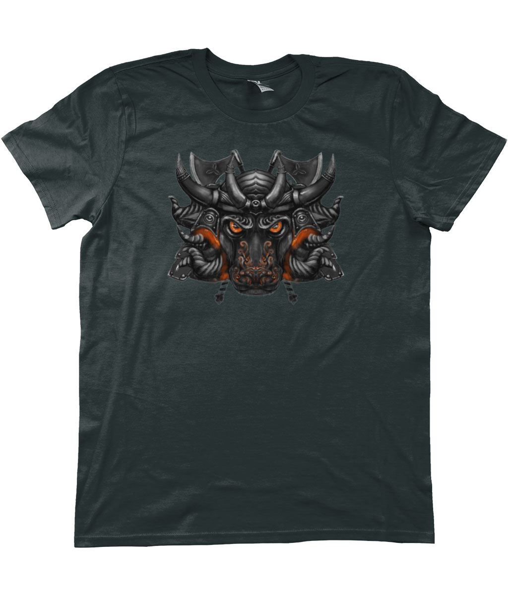 Black-Taurus-Beast-Form-Basic-T-Shirt